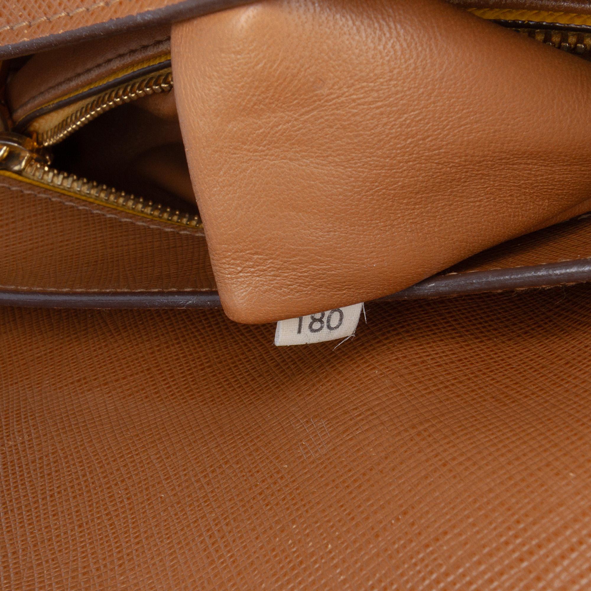 Prada Bicolor Saffiano Turnlock Crossbody