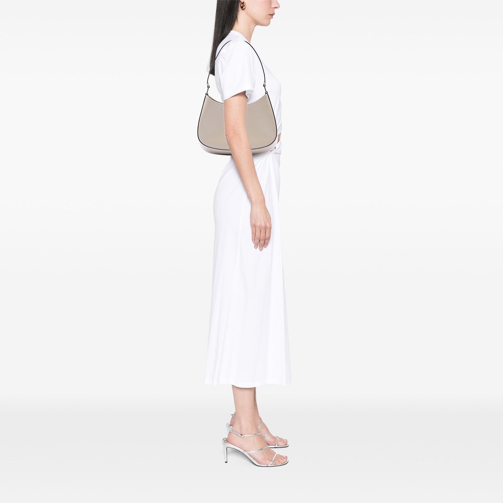 Prada Brushed Leather Cleo Shoulder Bag