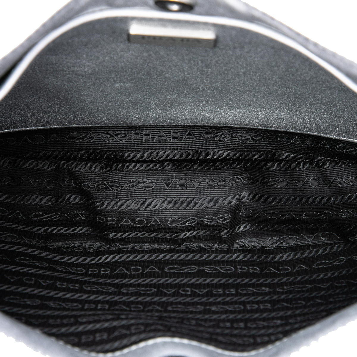 Prada Brushed Leather Cleo Shoulder Bag