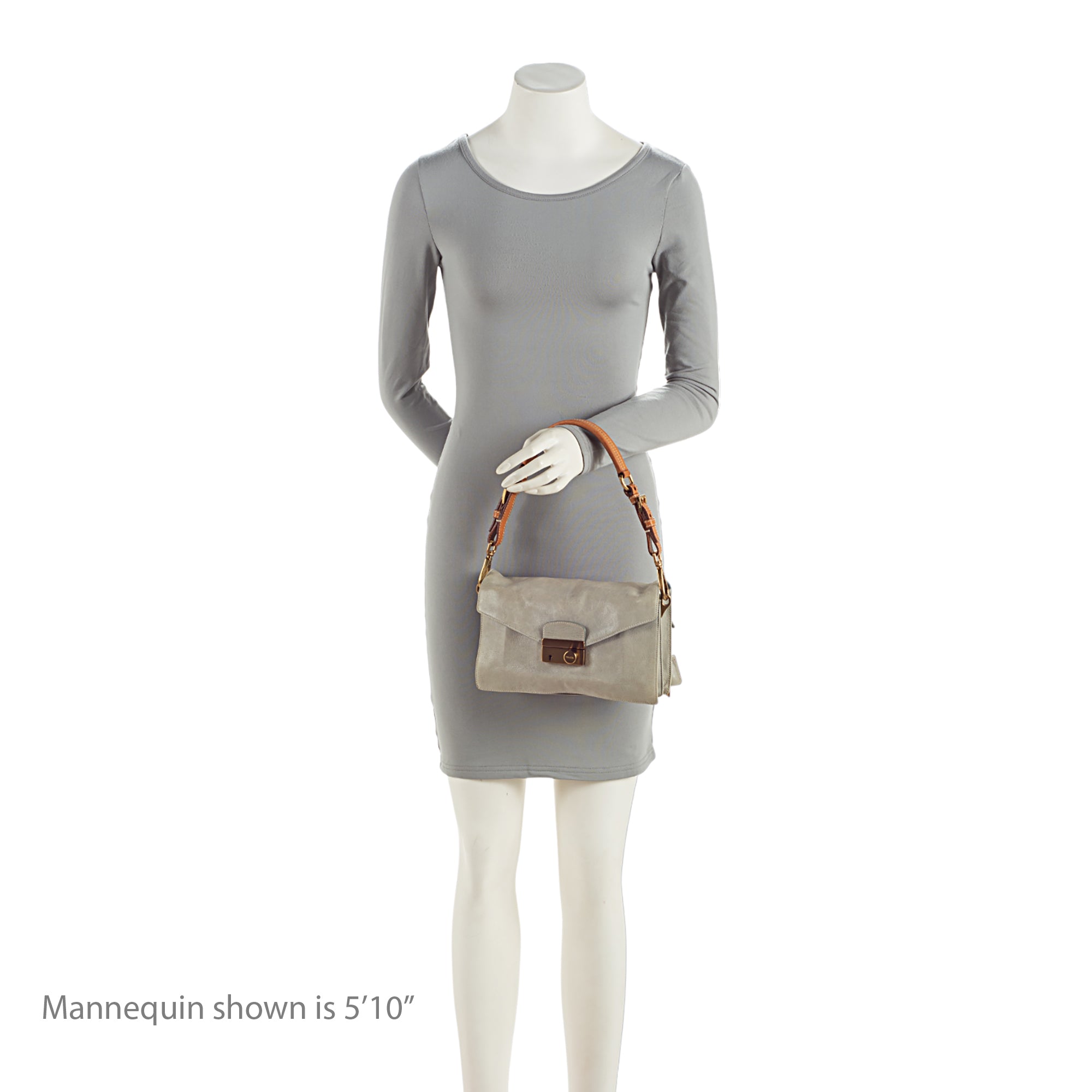 Prada Buffalo Sound Flap Padlock Shoulder Bag (SHF-9Xfle4)