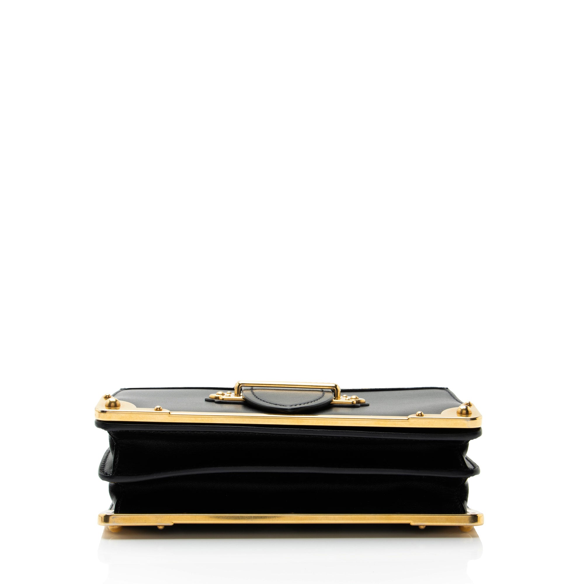 Prada Calfskin Cahier Shoulder Bag