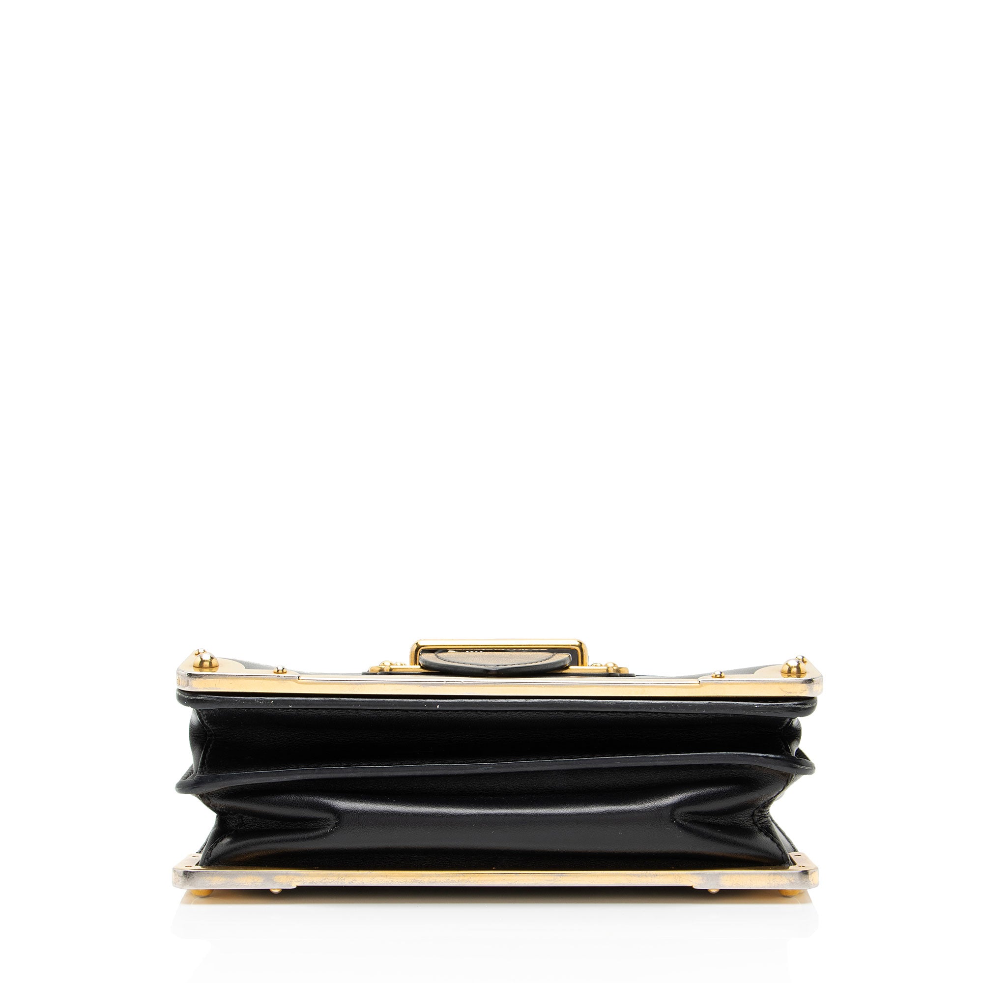 Prada Calfskin Cahier Shoulder Bag