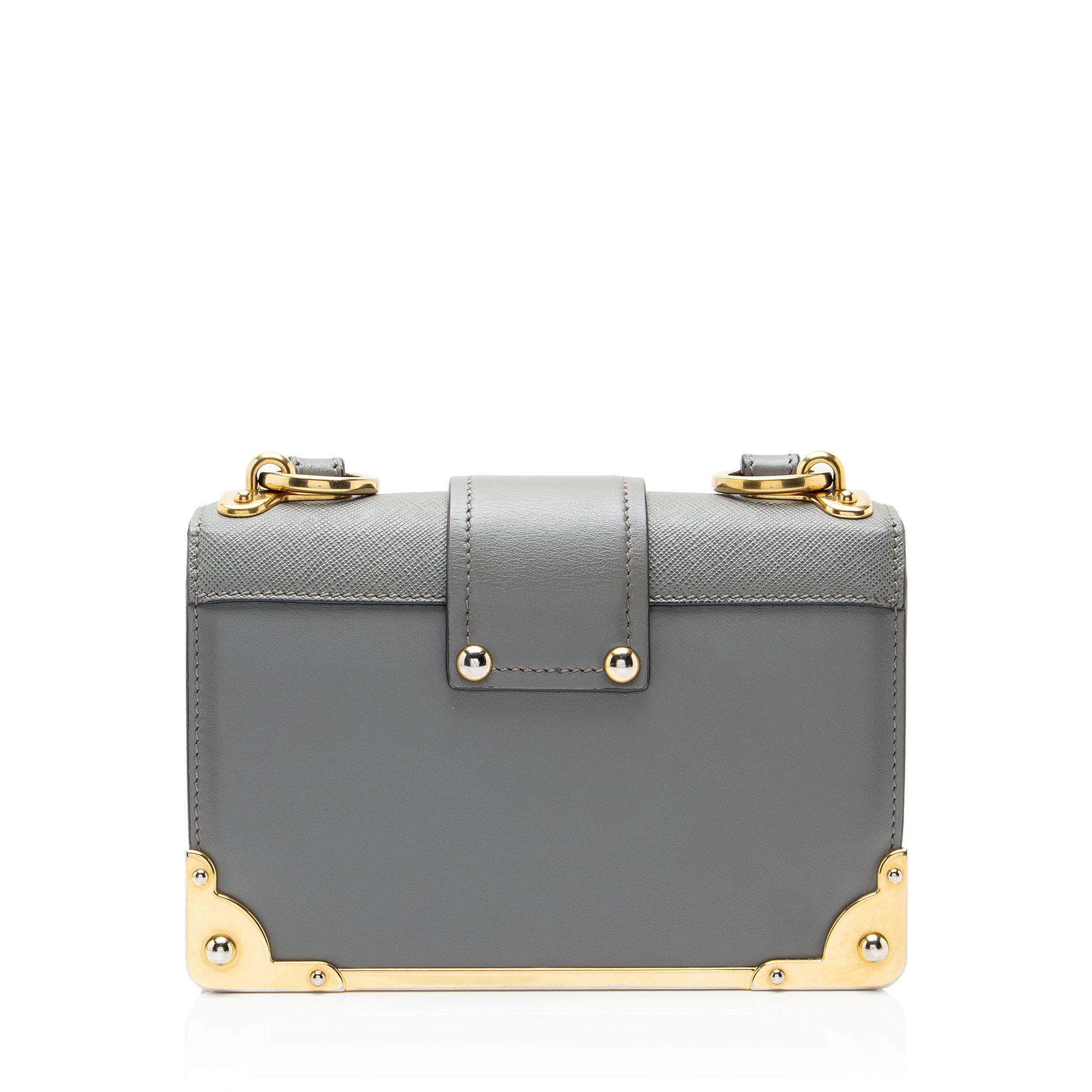 Prada Calfskin Cahier Shoulder Bag