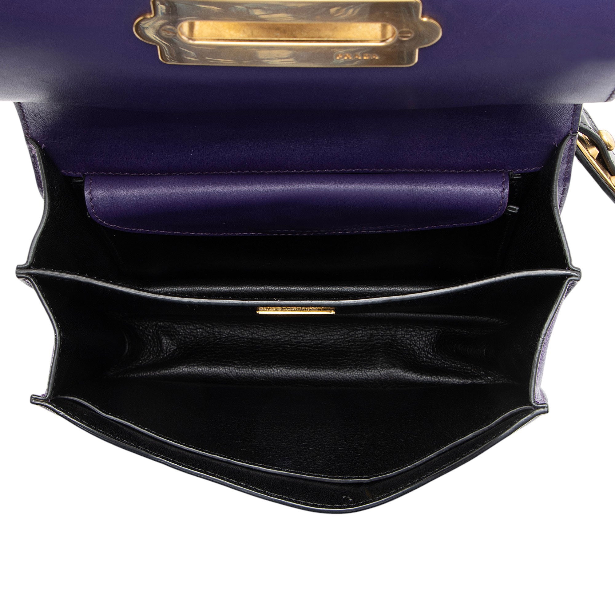 Prada Calfskin Cahier Shoulder Bag