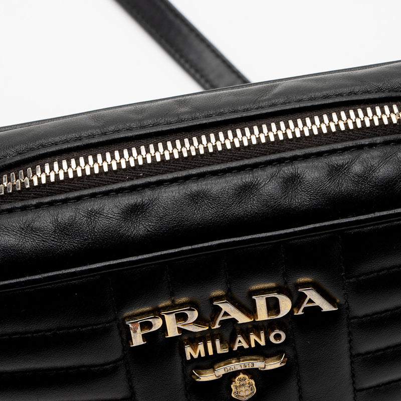 Prada Calfskin Diagramme Camera Bag (SHF-ByRPOg)