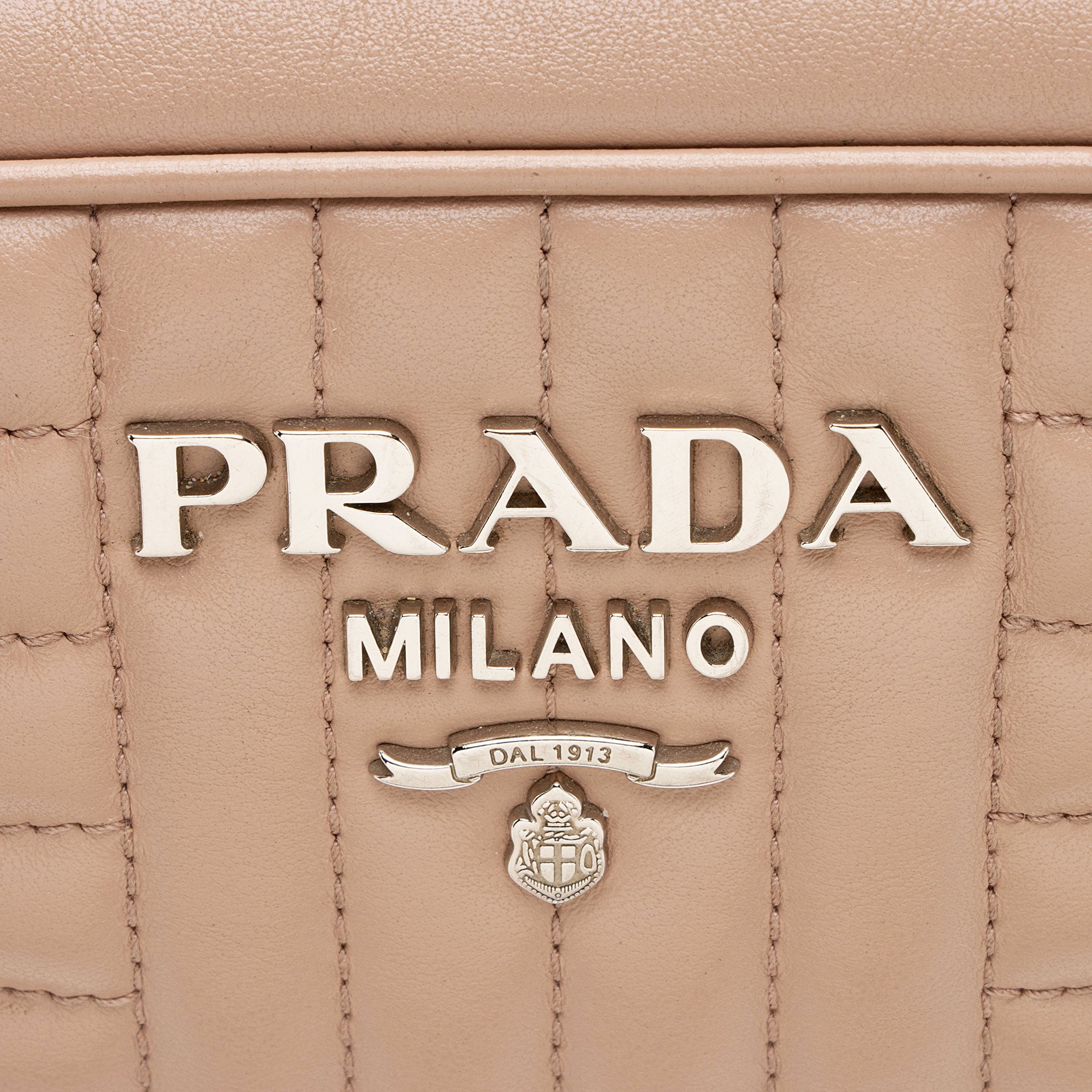 Prada Calfskin Diagramme Crossbody