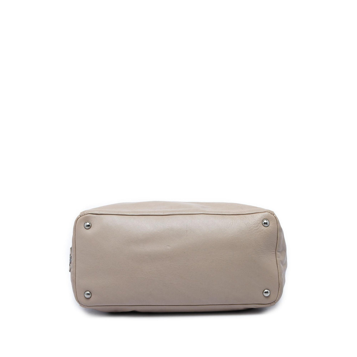 Prada Calfskin Front Pocket Satchel