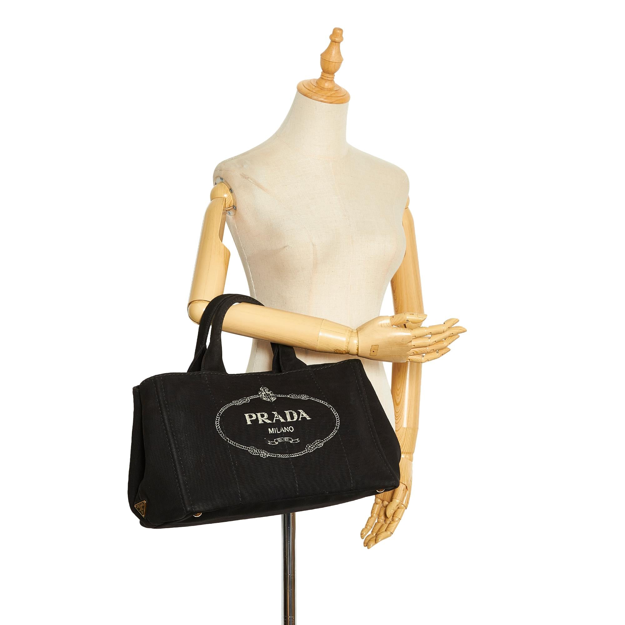 Prada Canapa Logo Handbag (SHG-IjyjeI)