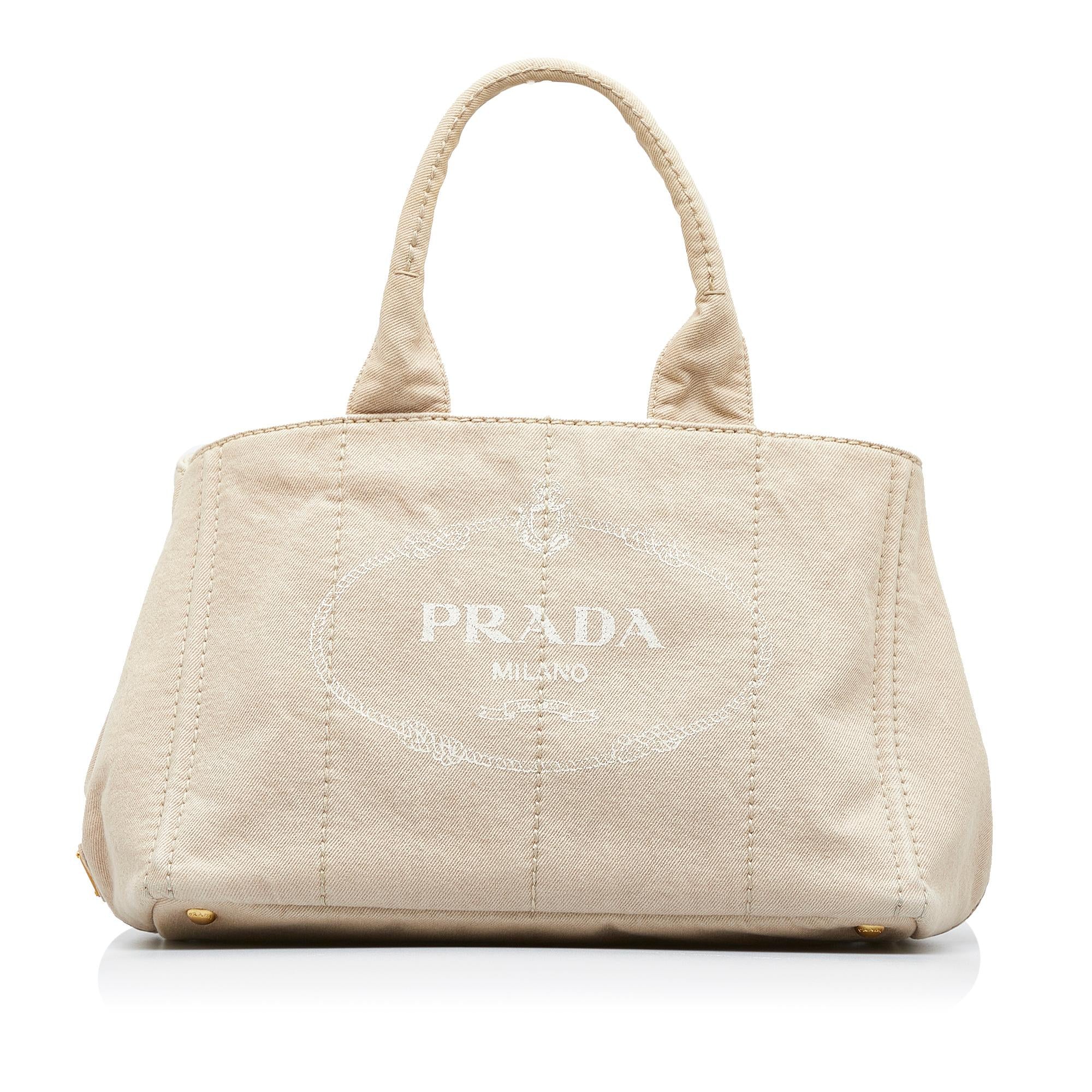 Prada Canapa Logo Handbag (SHG-m9Oadi)