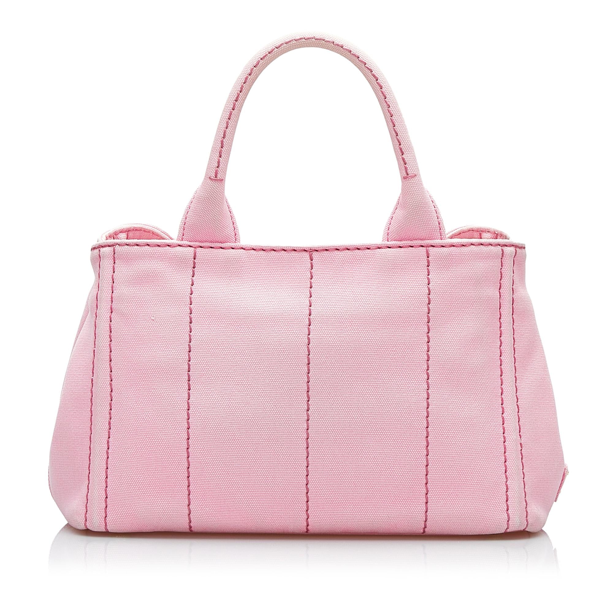 Prada Canapa Logo Satchel (SHG-oroDew)