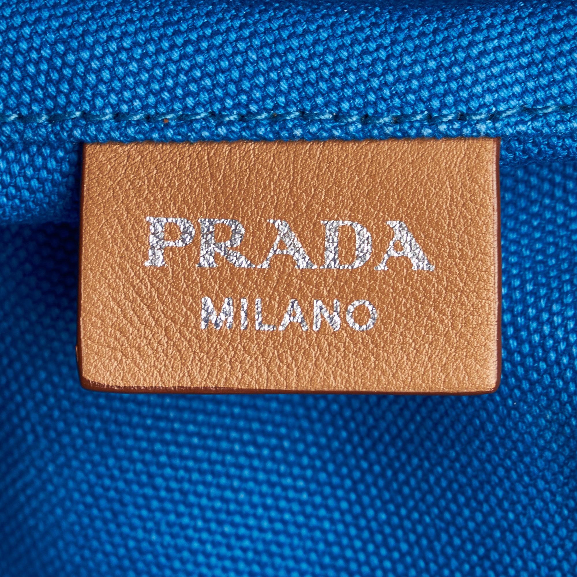 Prada Canapa Logo Satchel (SHG-dpbnrP)