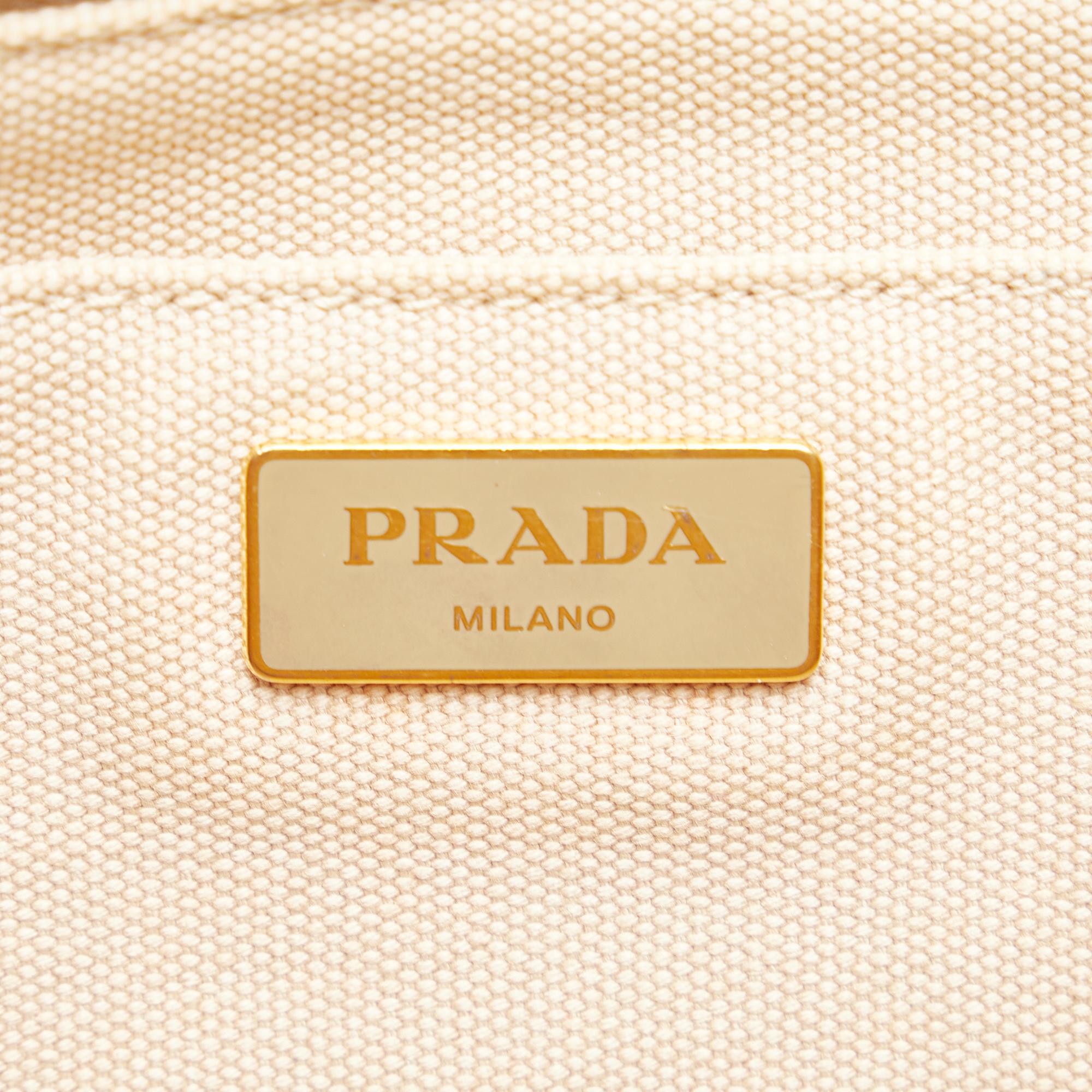 Prada Canapa Logo Satchel (SHG-m0w1KH)