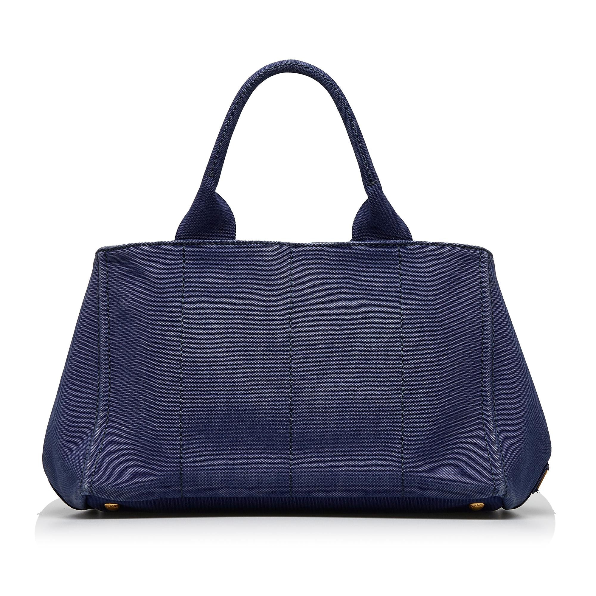 Prada Canapa Logo Satchel (SHG-eKTn9c)