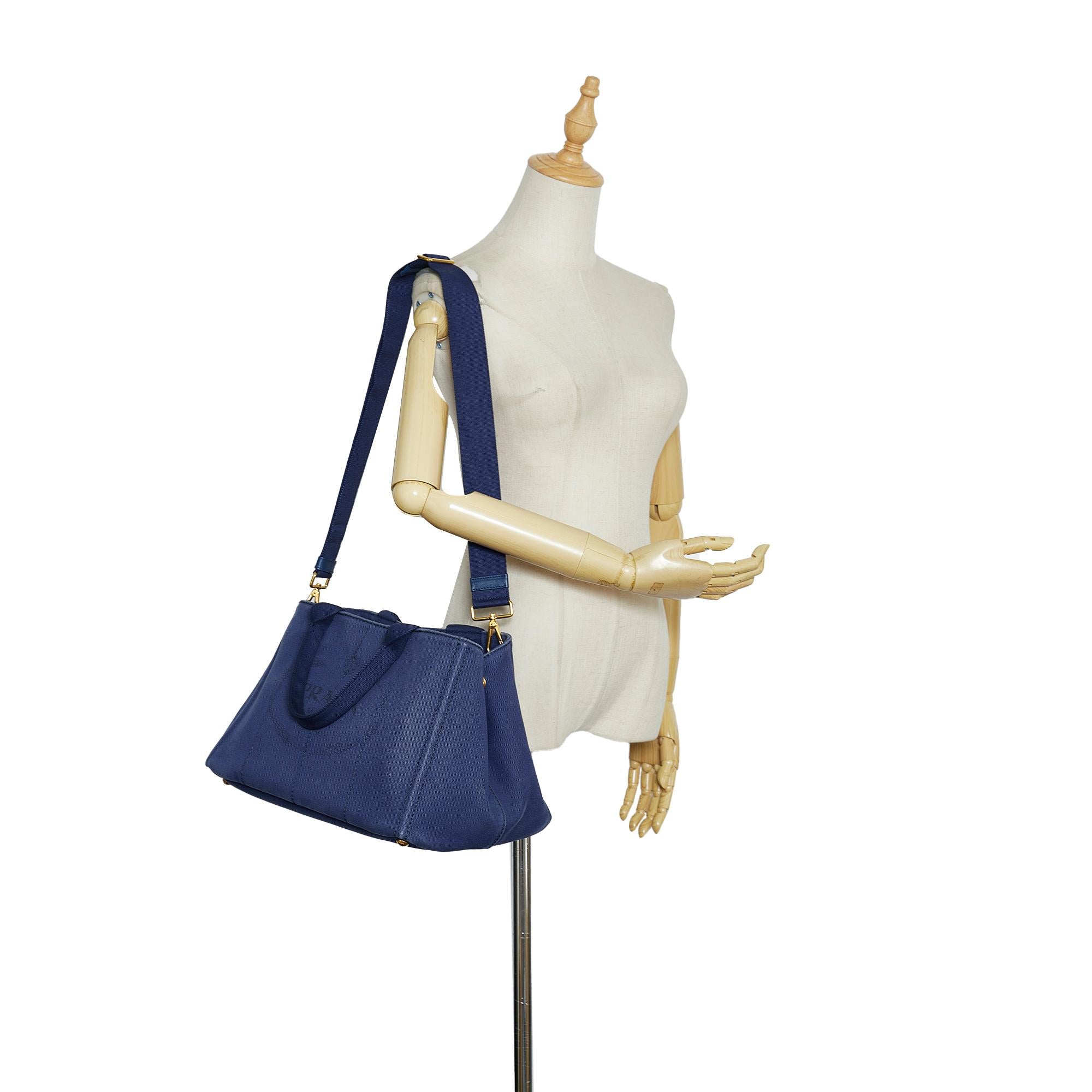 Prada Canapa Logo Satchel (SHG-eKTn9c)