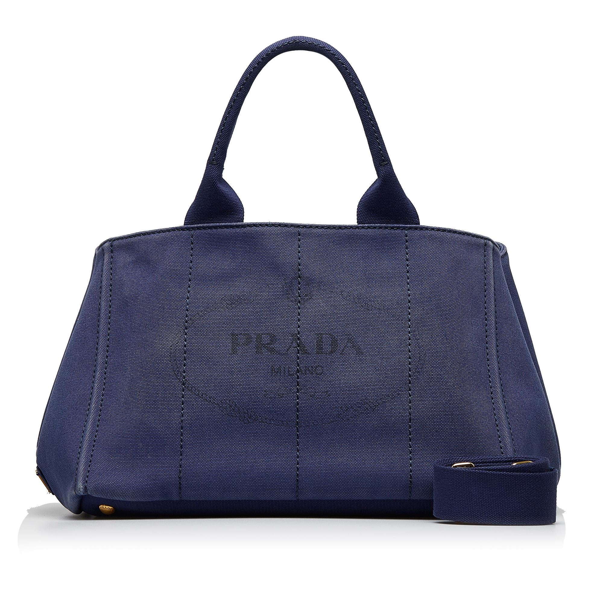 Prada Canapa Logo Satchel (SHG-eKTn9c)