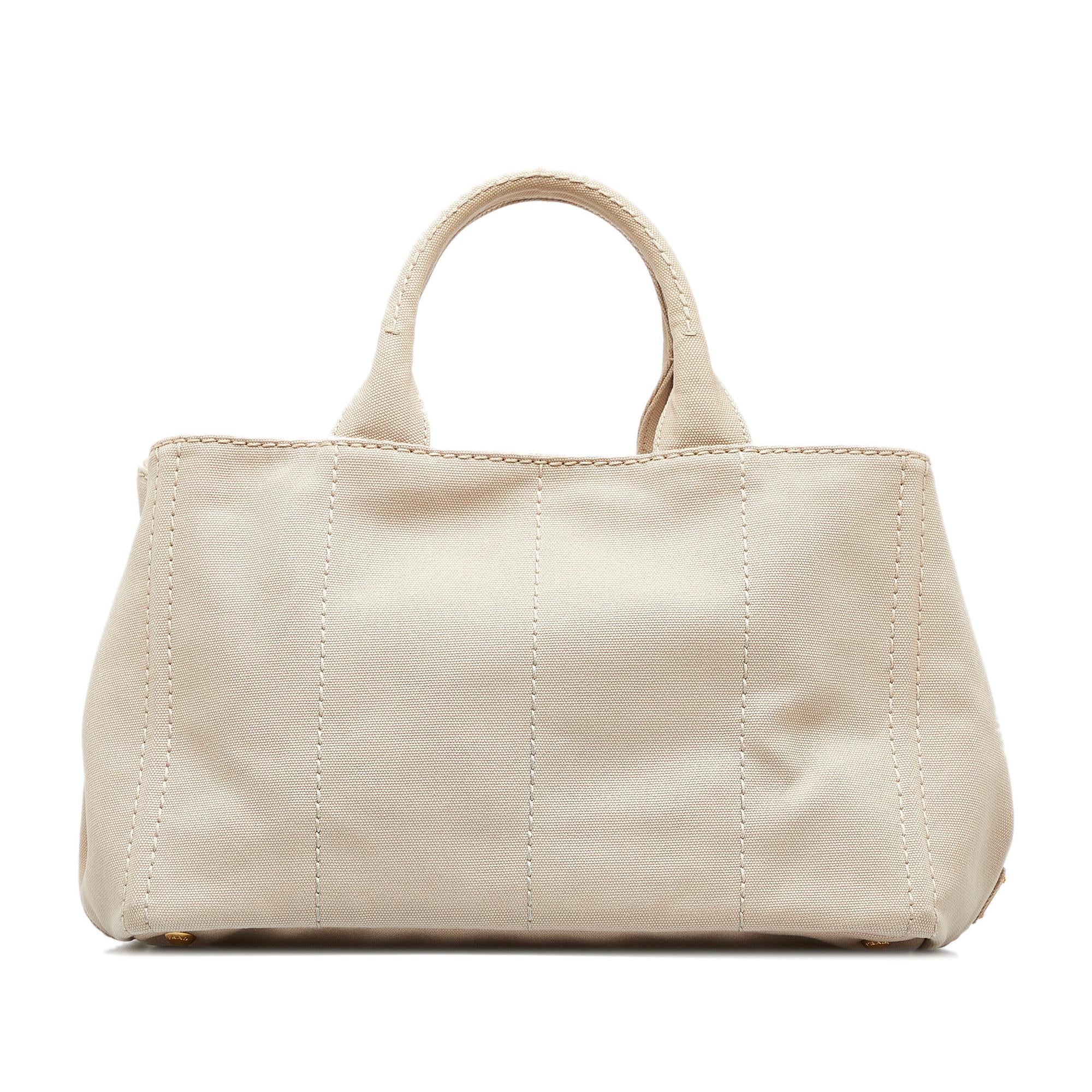 Prada Canapa Logo Satchel (SHG-9UBld2)