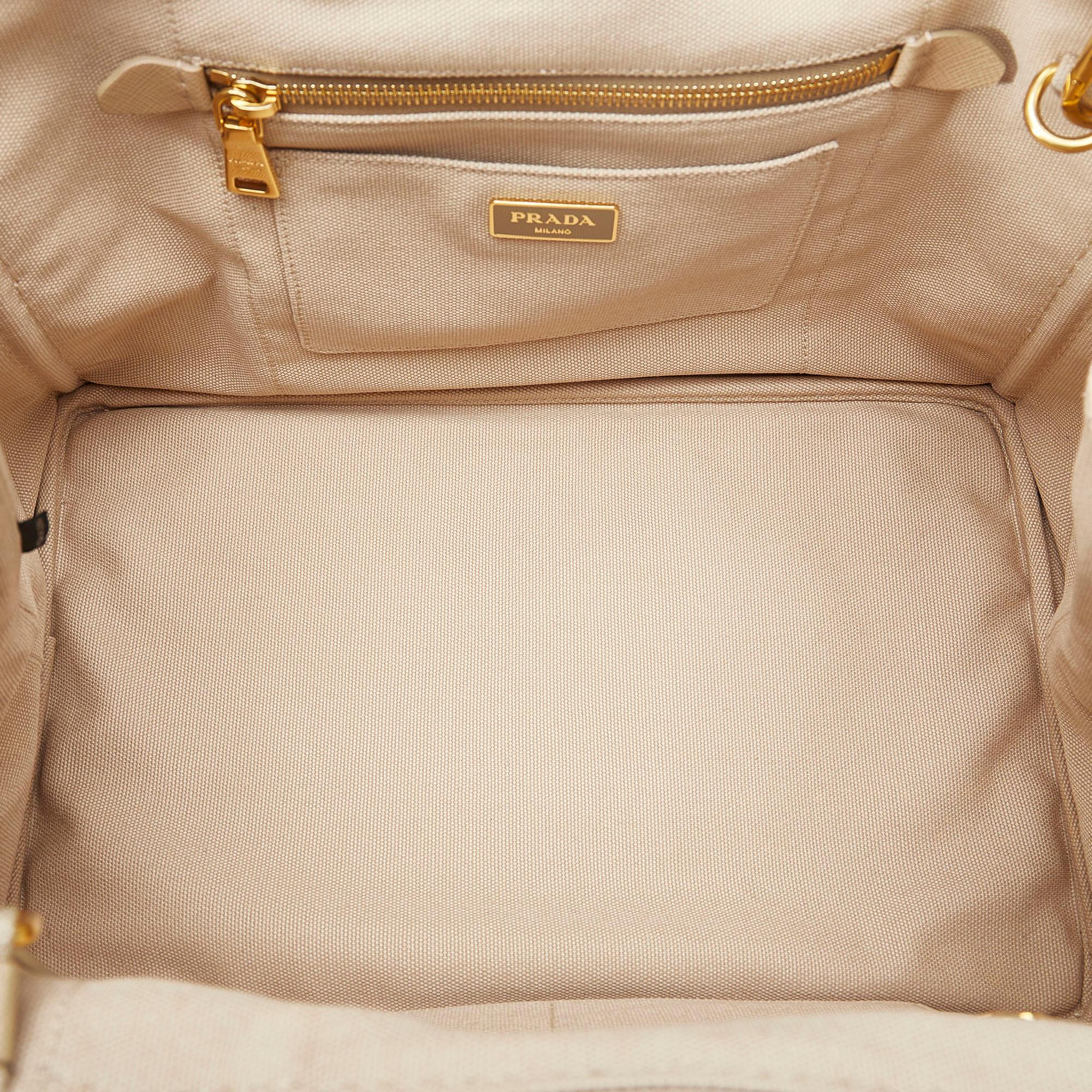 Prada Canapa Logo Satchel (SHG-9UBld2)
