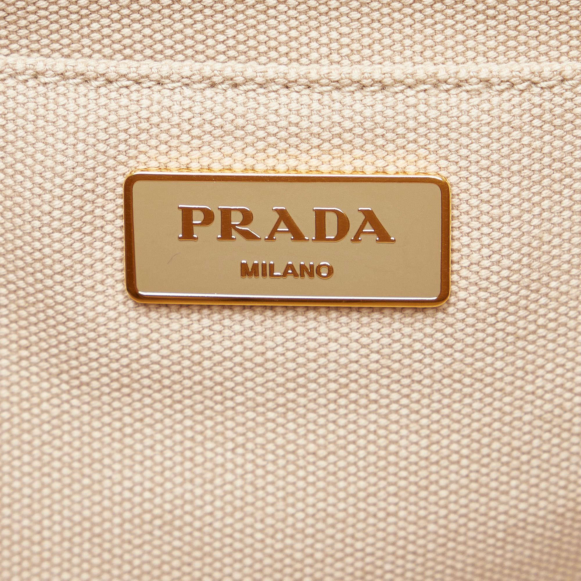 Prada Canapa Logo Satchel (SHG-9UBld2)