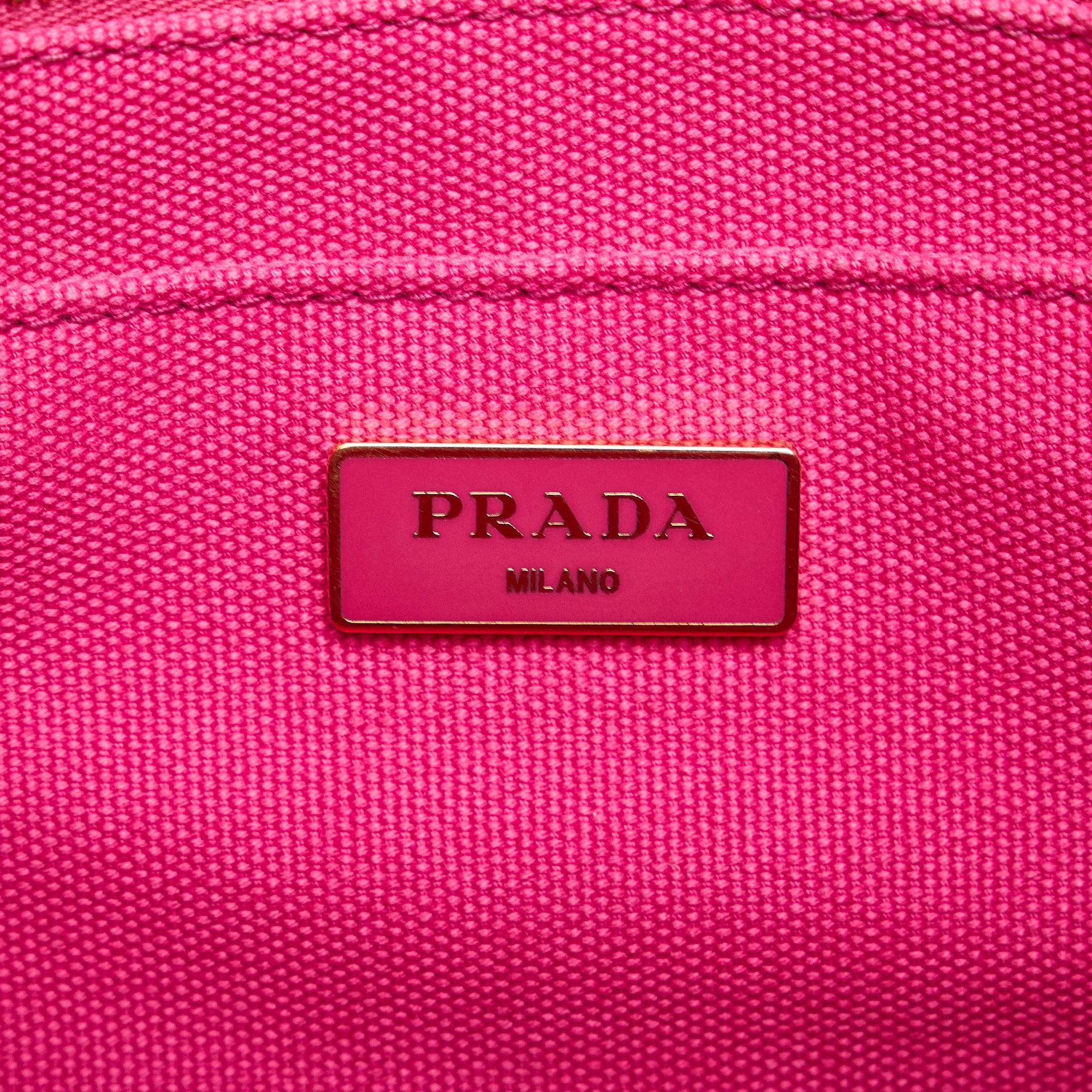 Prada Canapa Logo Satchel (SHG-57Mzas)