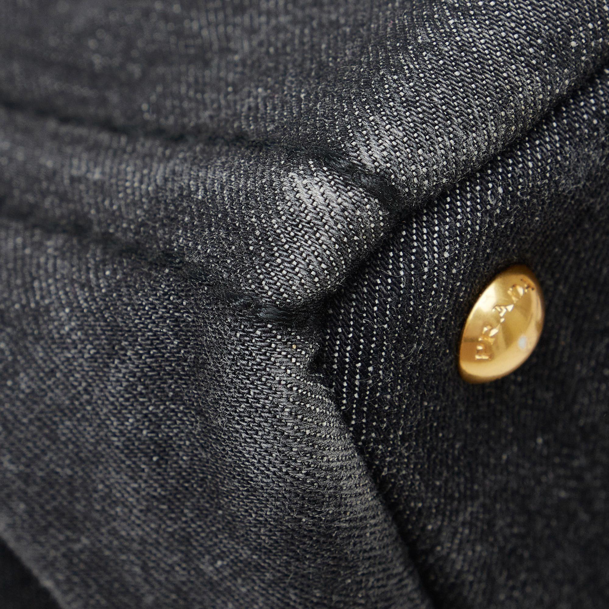 Prada Canapa Logo Satchel (SHG-PvIaqi)