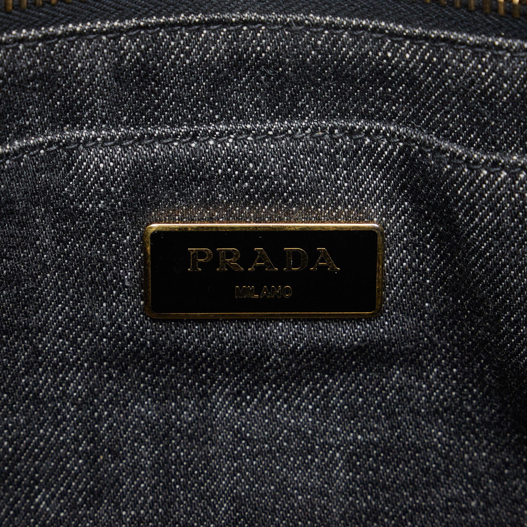 Prada Canapa Logo Satchel (SHG-PvIaqi)