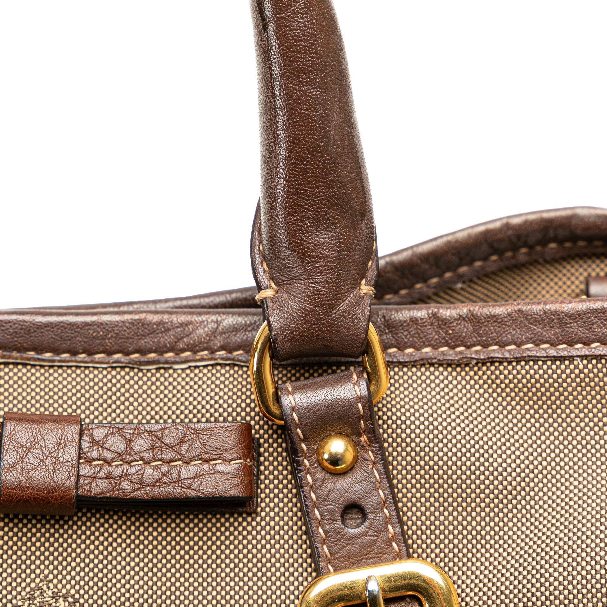 Prada Canapa Logo Satchel (SHG-Wgg26G)