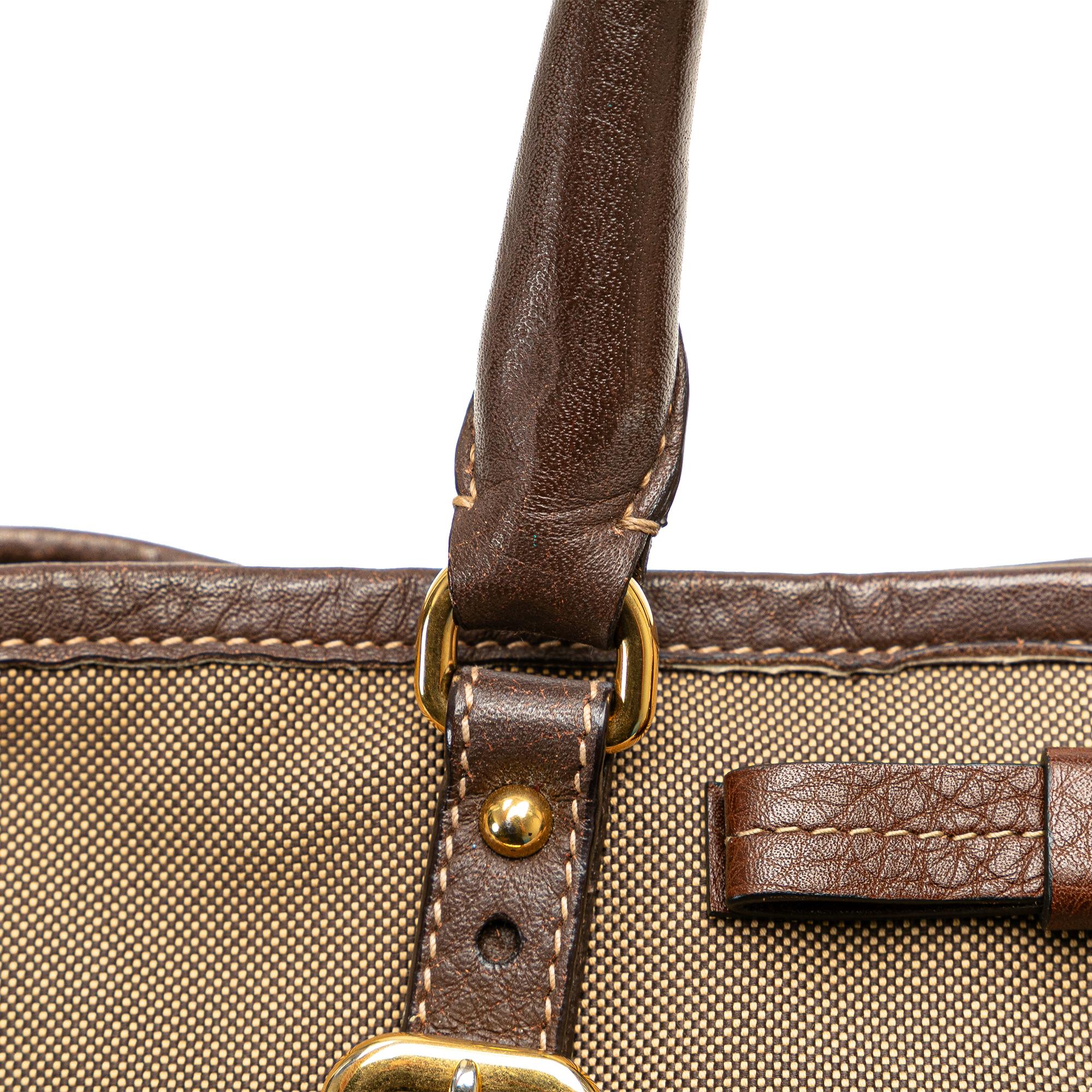 Prada Canapa Logo Satchel (SHG-Wgg26G)