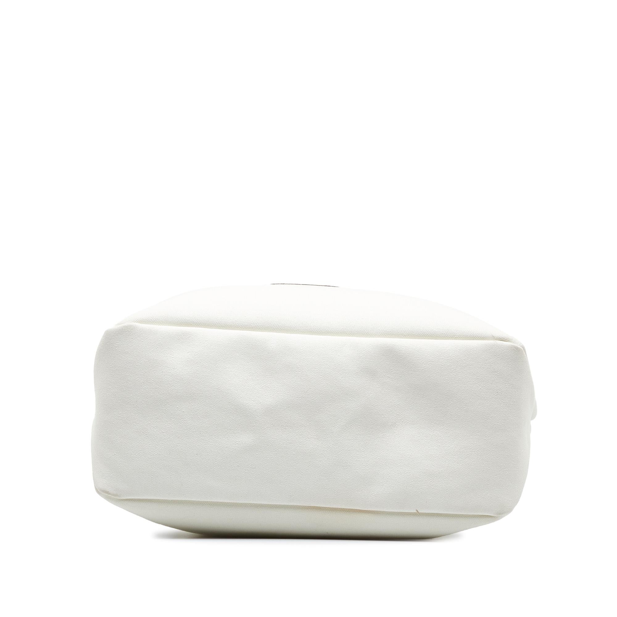 Prada Canapa Racing Logo Shopping Tote
