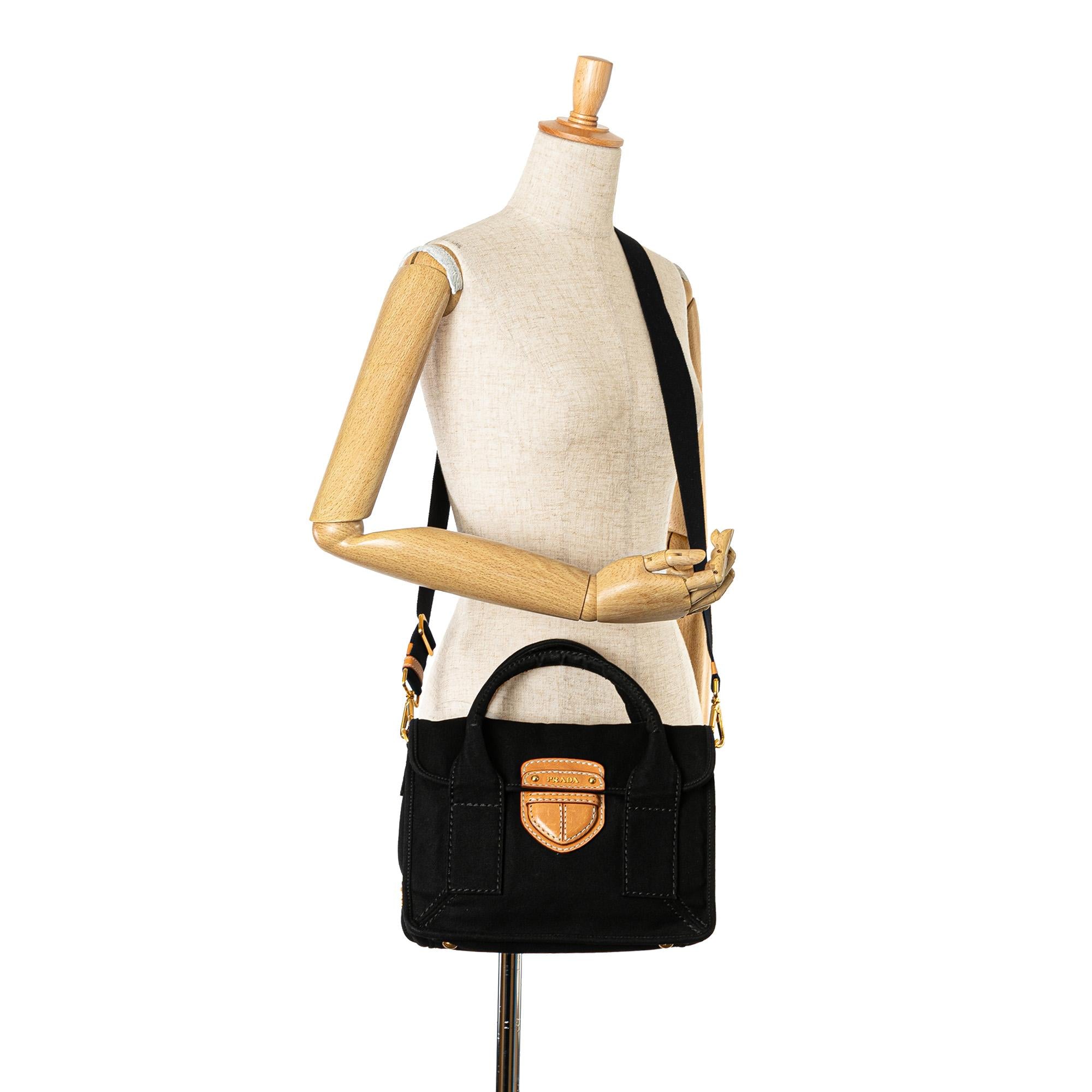 Prada Canapa Satchel