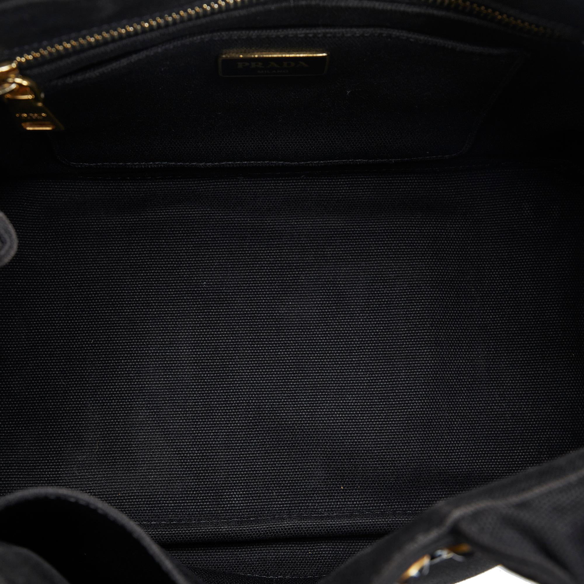 Prada Canapa Studded Satchel (SHG-qMj9jp)