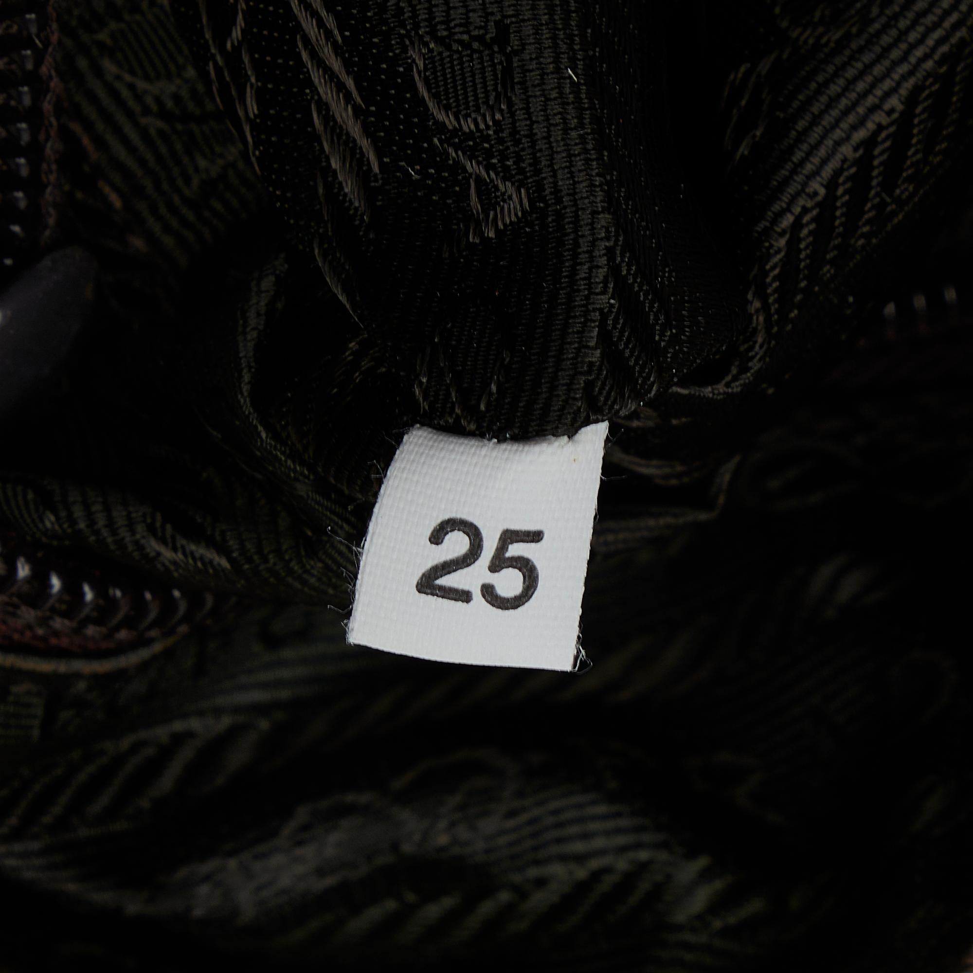 Prada Canvas Barrel Satchel (SHG-ddUVNd)