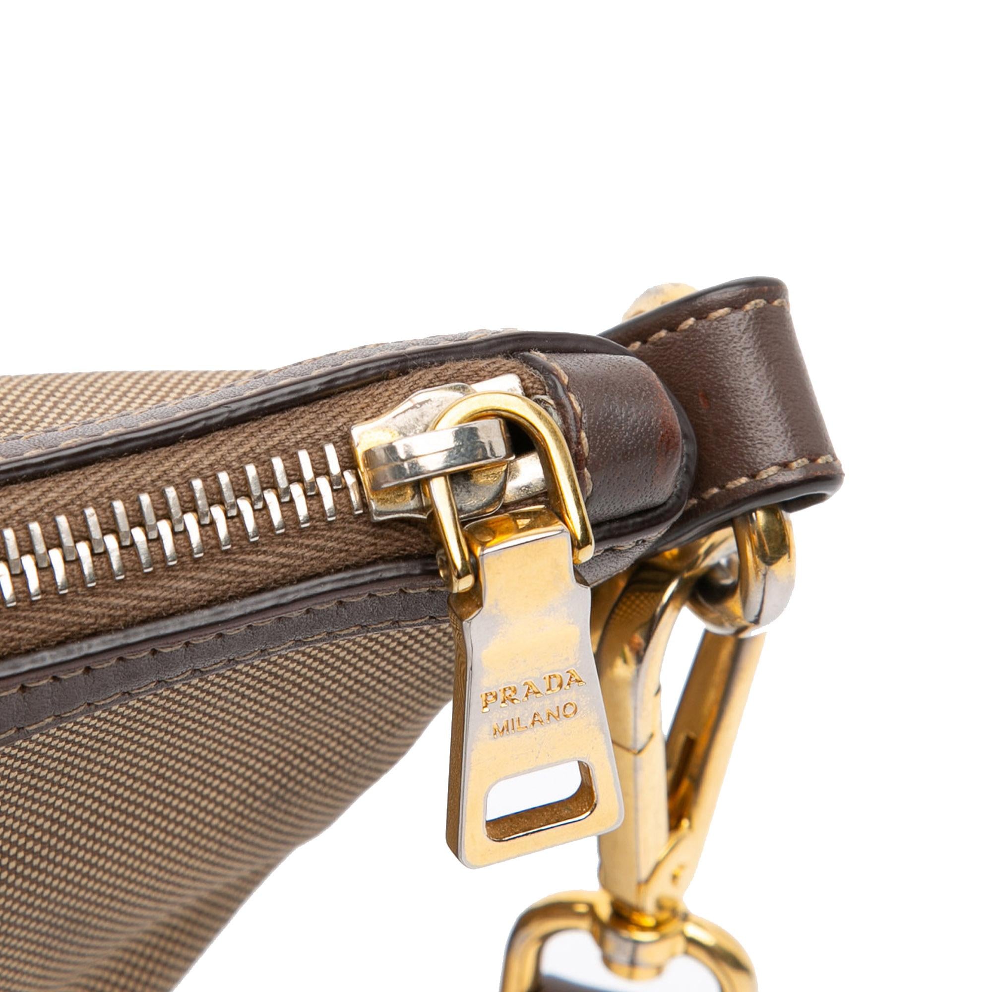 Prada Canvas Canapa Logo Crossbody