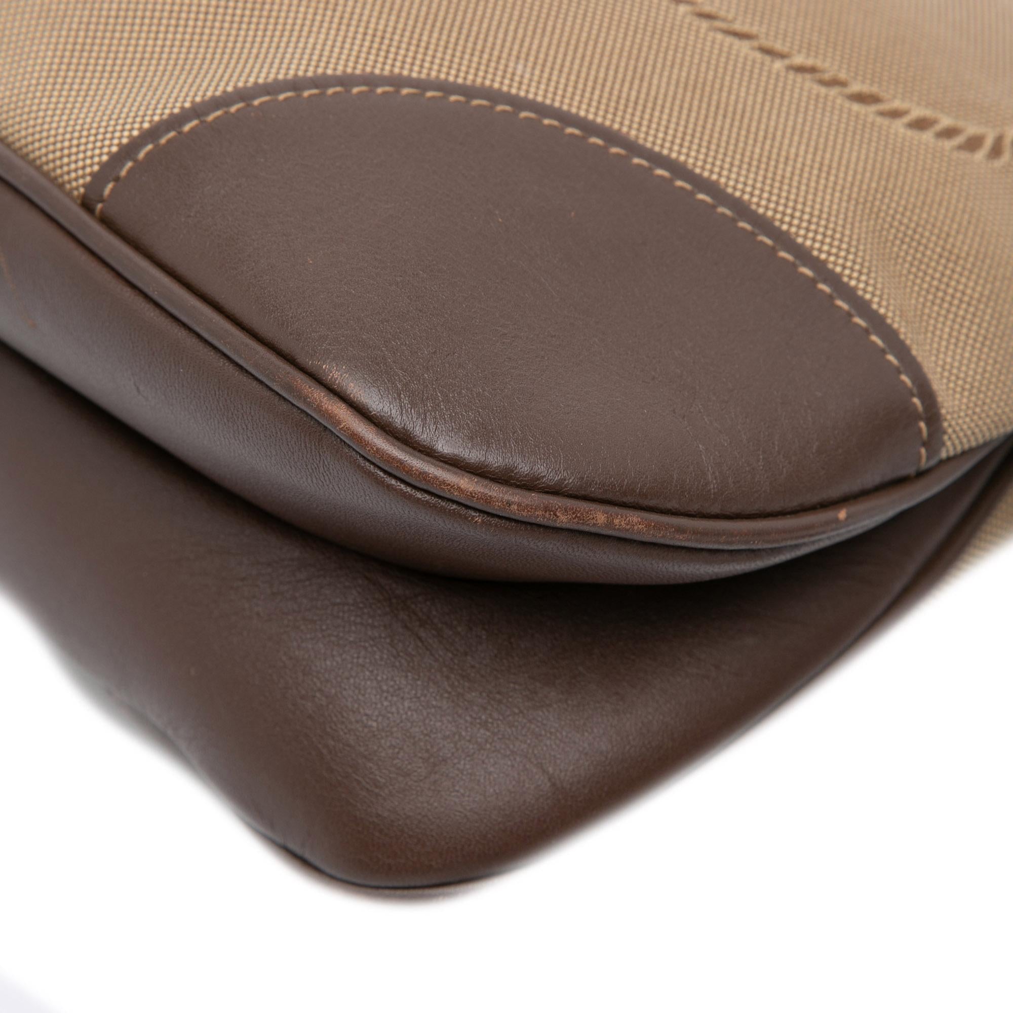 Prada Canvas Canapa Logo Crossbody