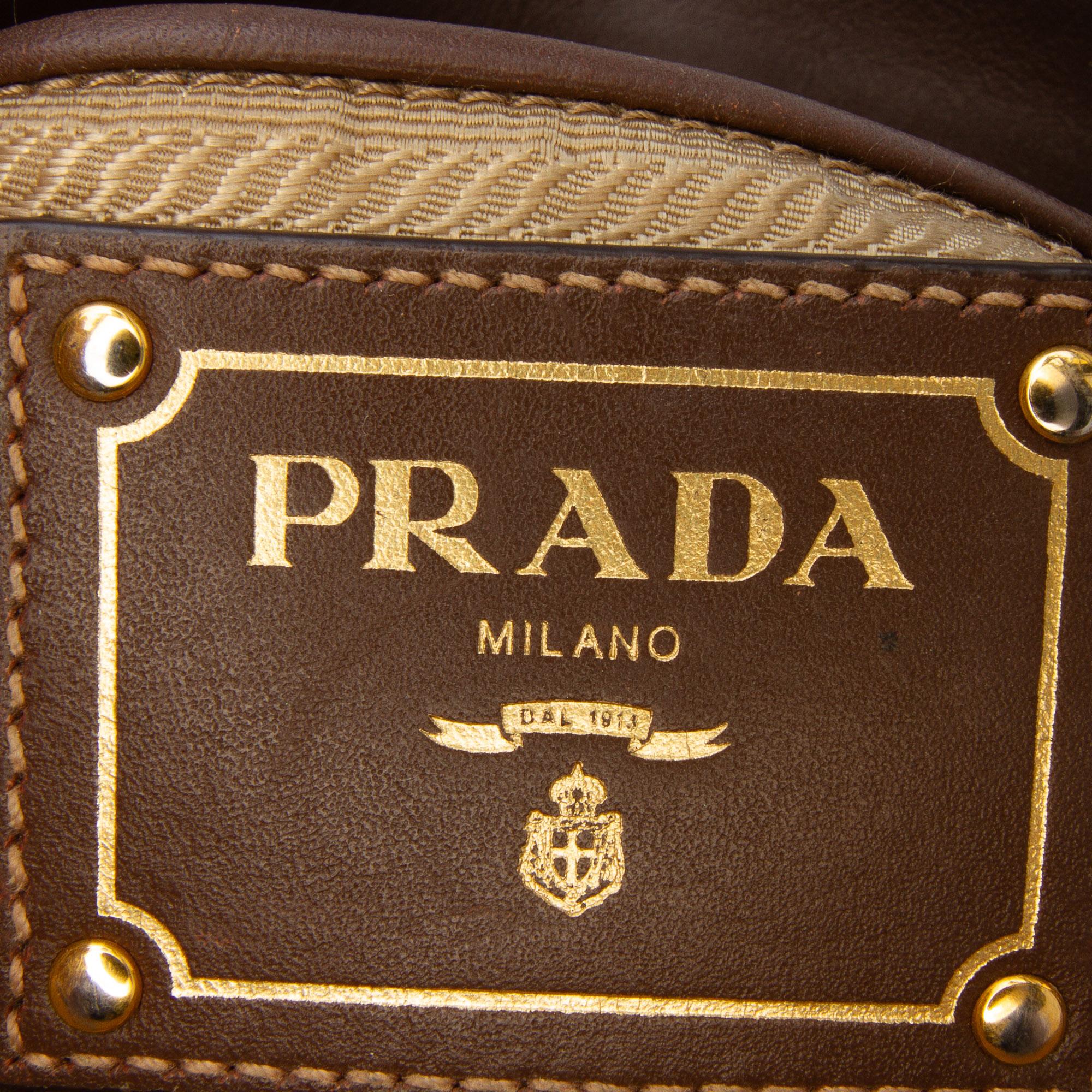 Prada Canvas Canapa Logo Crossbody