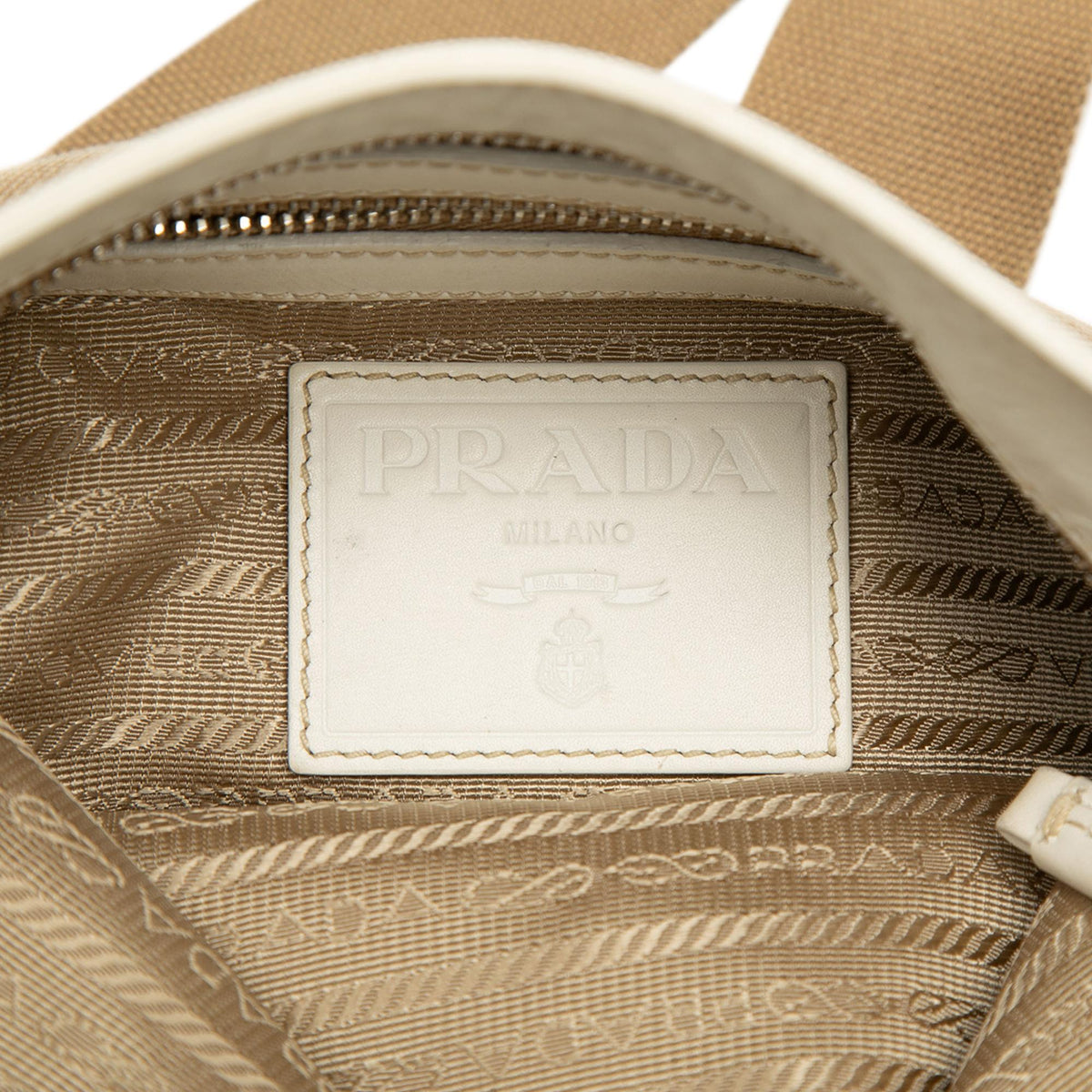 Prada Canvas Canapa Logo Crossbody