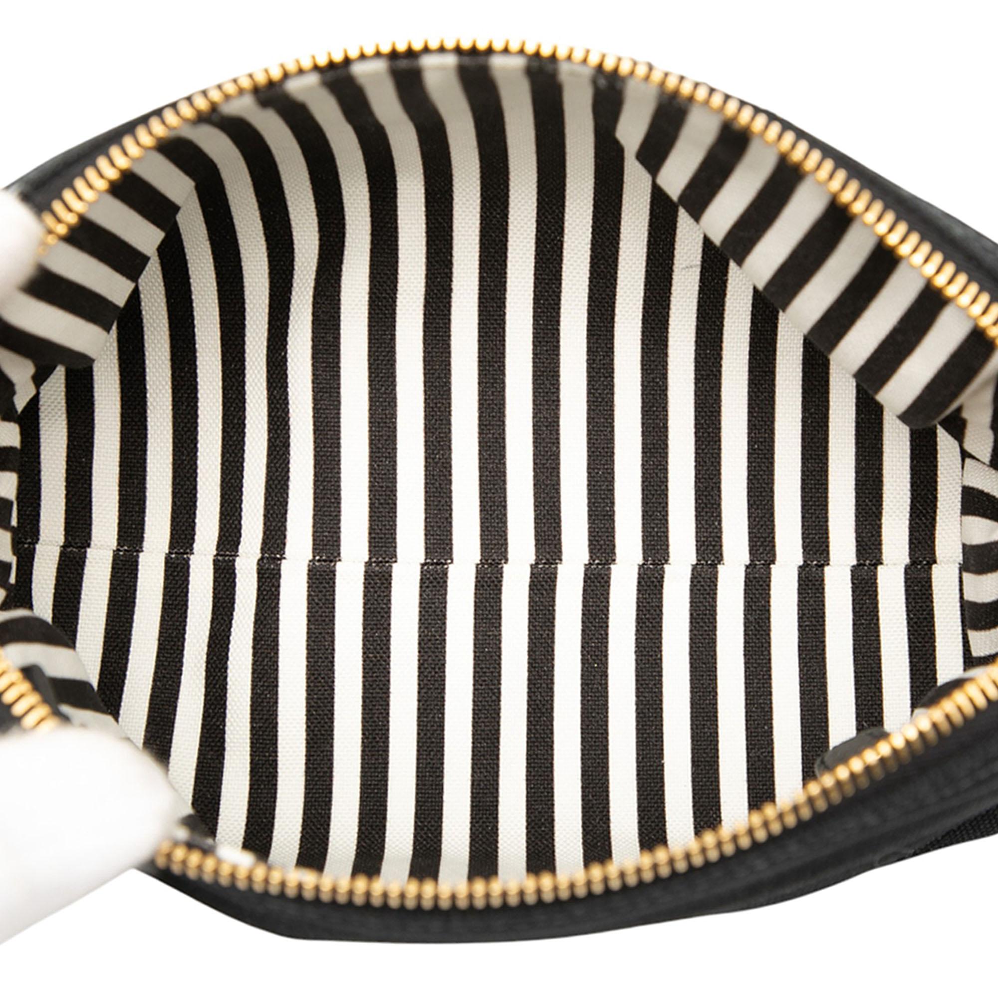 Prada Canvas Canapa Logo Pouch