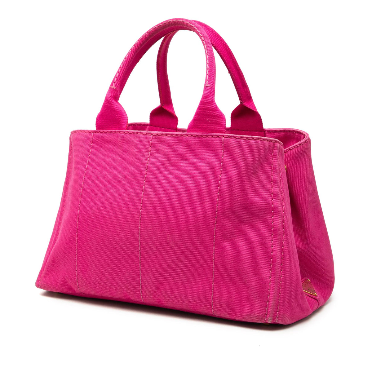 Prada Canvas Canapa Logo Tote