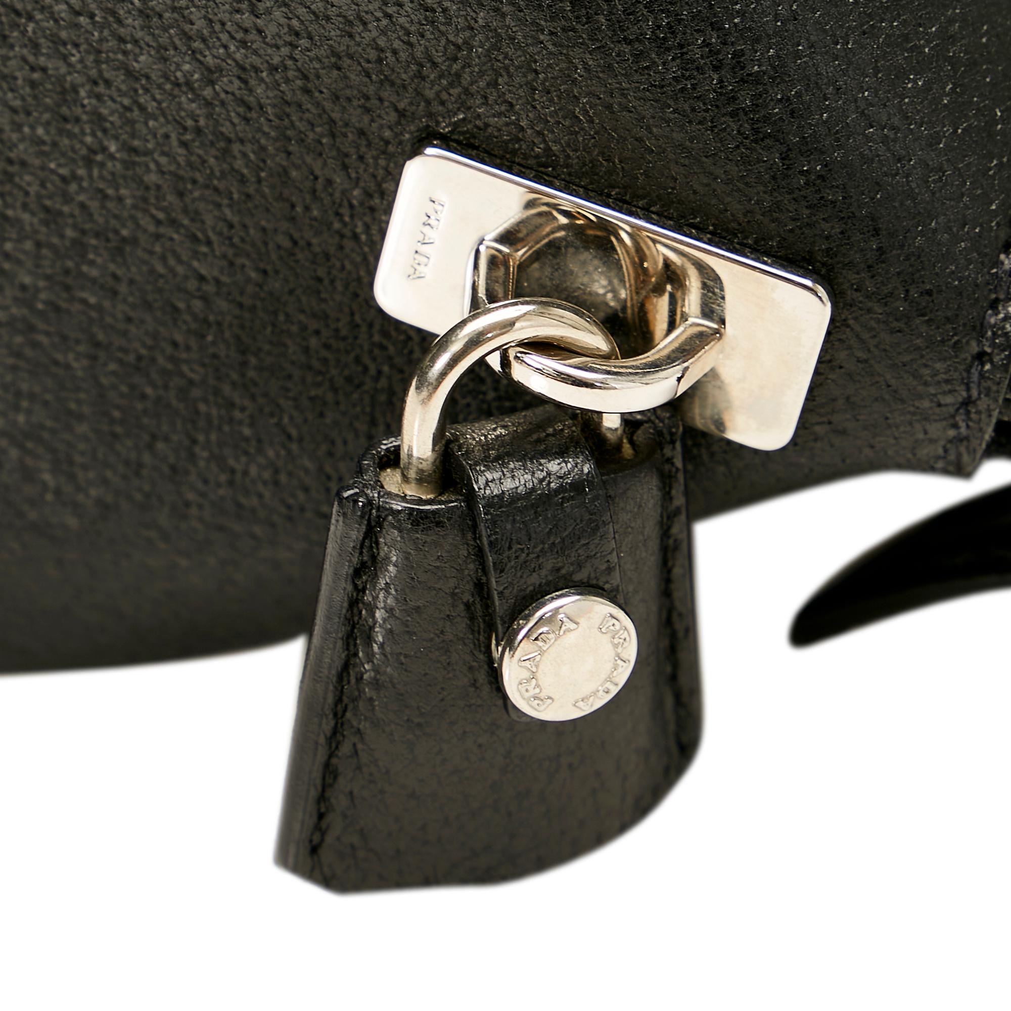 Prada Canvas Handbag (SHG-31809)
