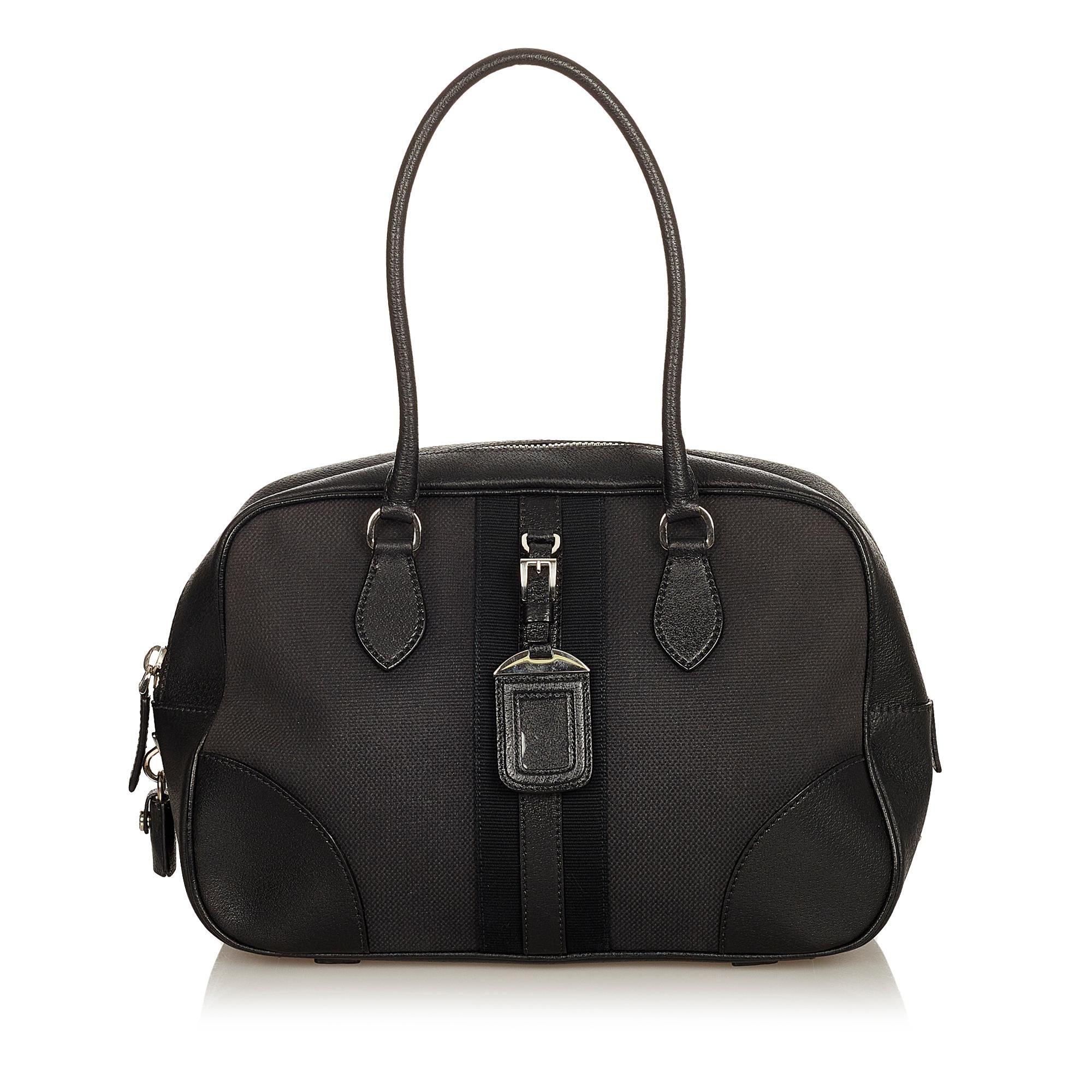 Prada Canvas Handbag (SHG-31809)