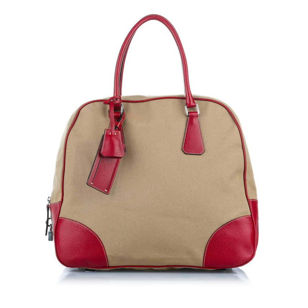 Prada Canvas Handbag (SHG-32372)