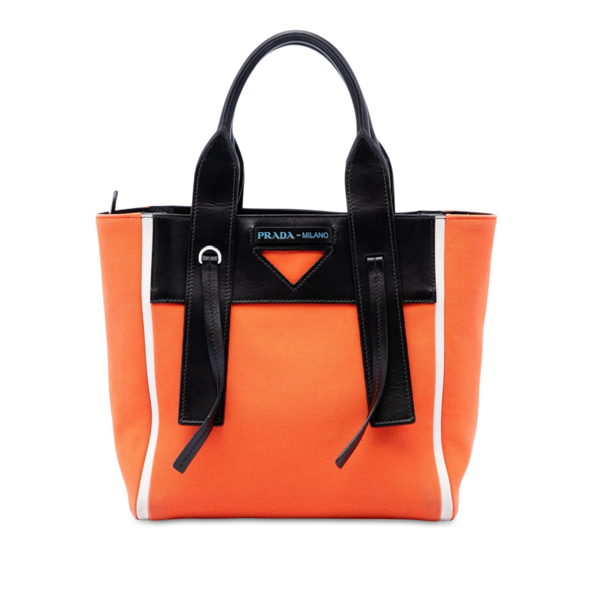 Prada Canvas Ouverture Satchel