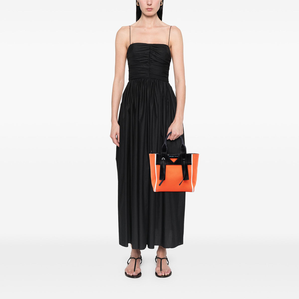 Prada Canvas Ouverture Satchel