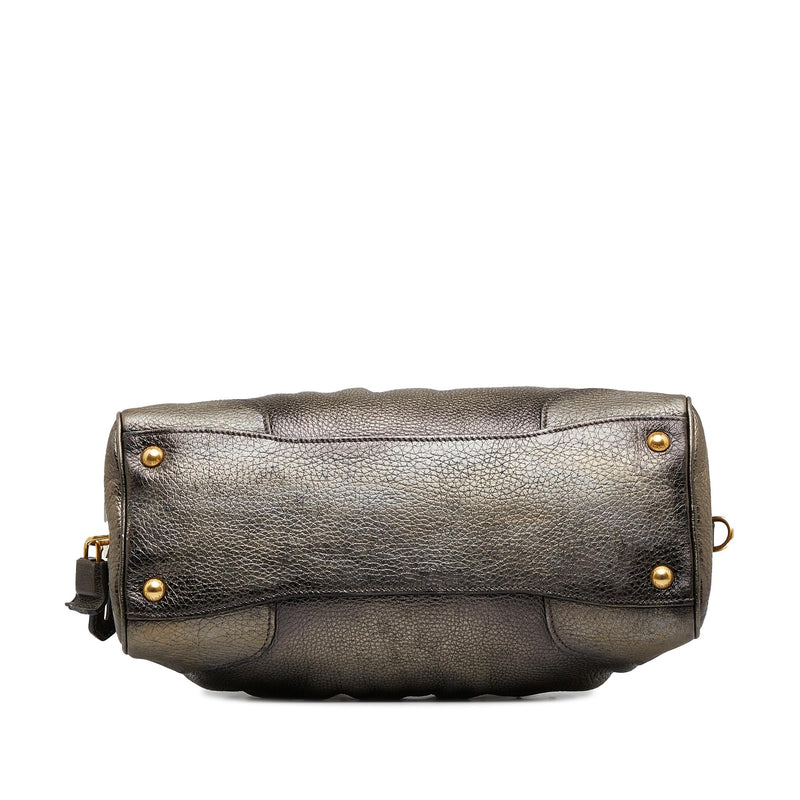 Prada Cervo Antik Bowler Bag (SHG-WjJGsY)