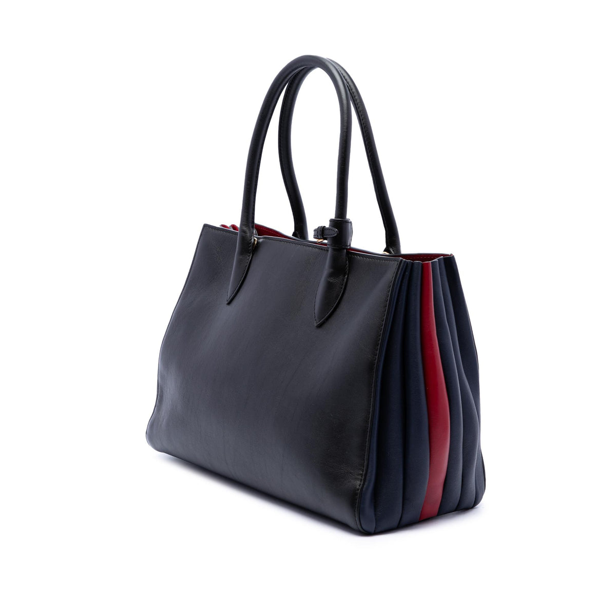 Prada City Calf Bibliotheque Satchel