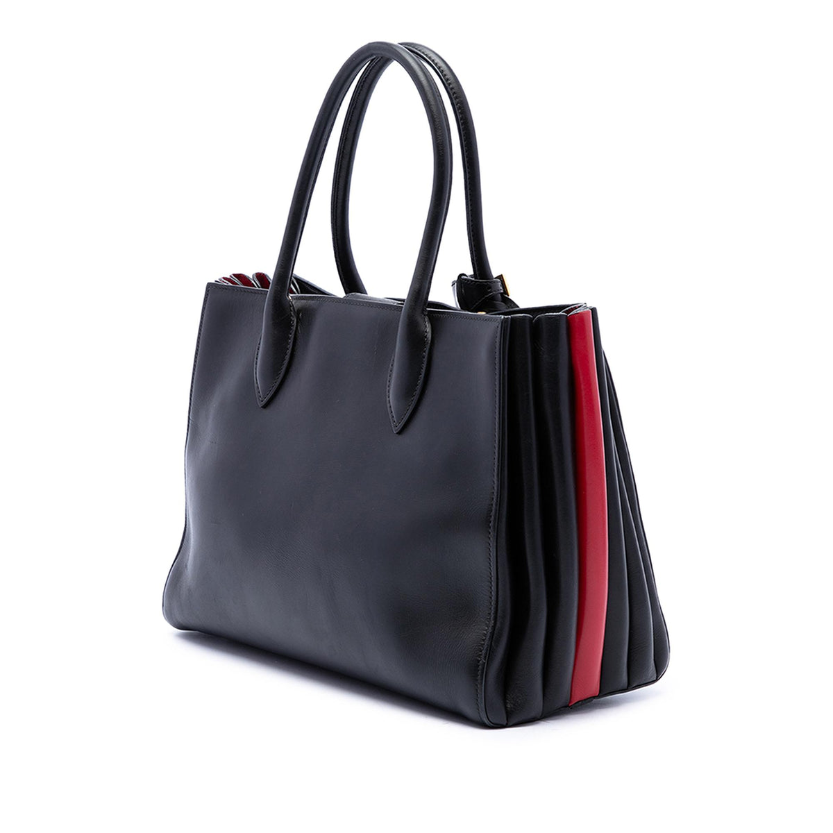 Prada City Calf Bibliotheque Satchel