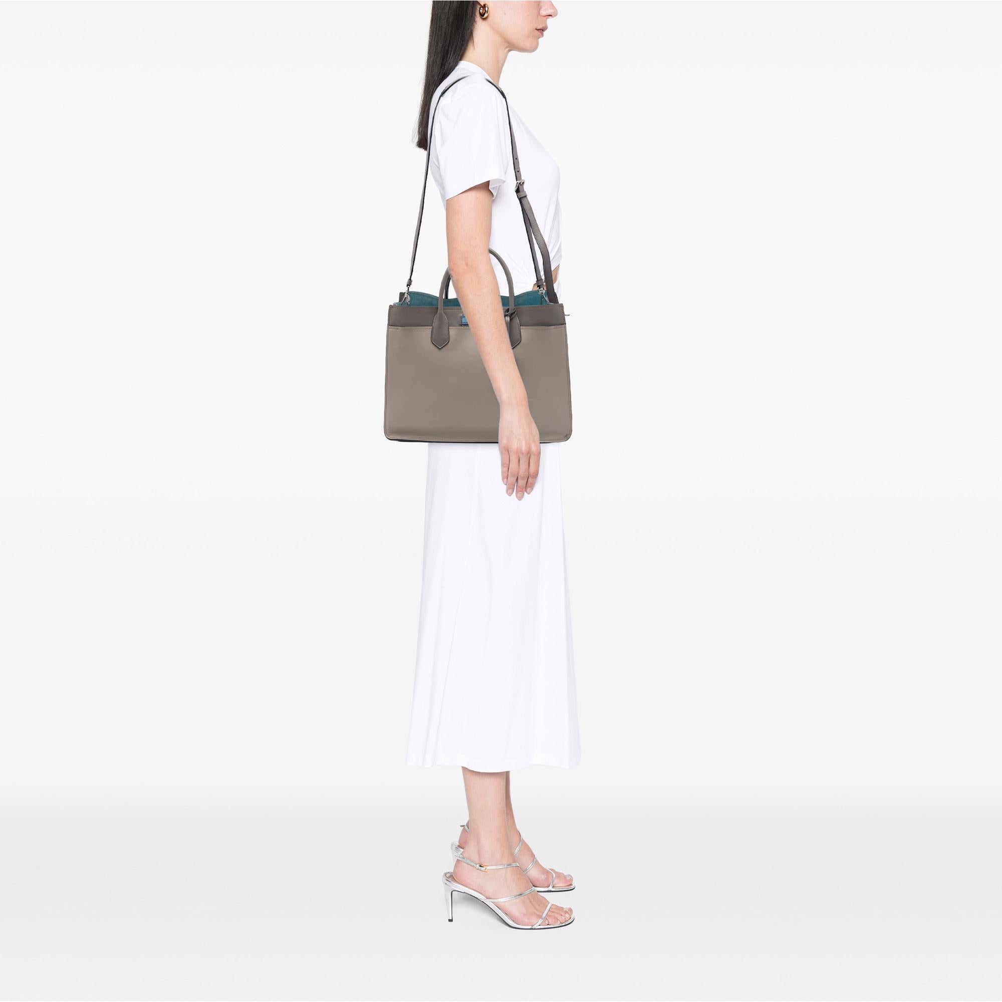 Prada City Calf Etiquette Satchel
