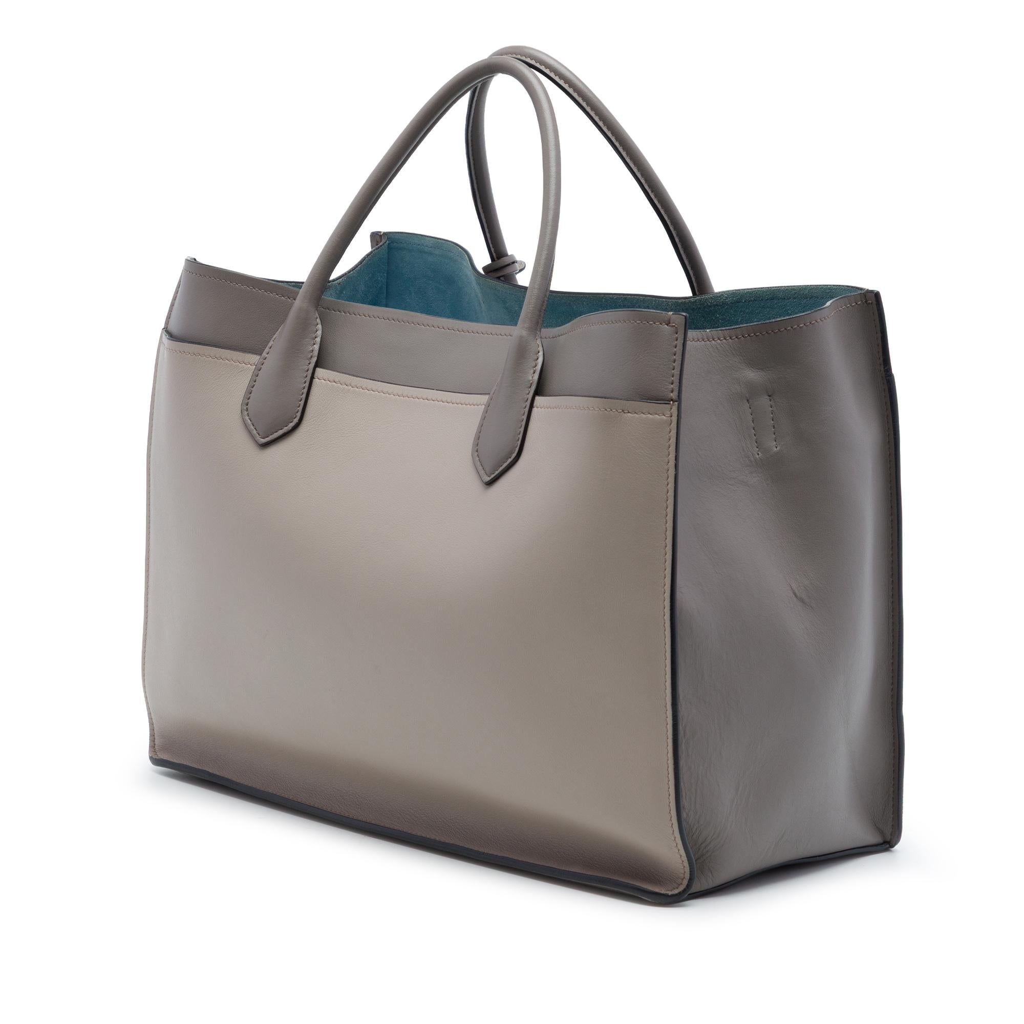 Prada City Calf Etiquette Satchel