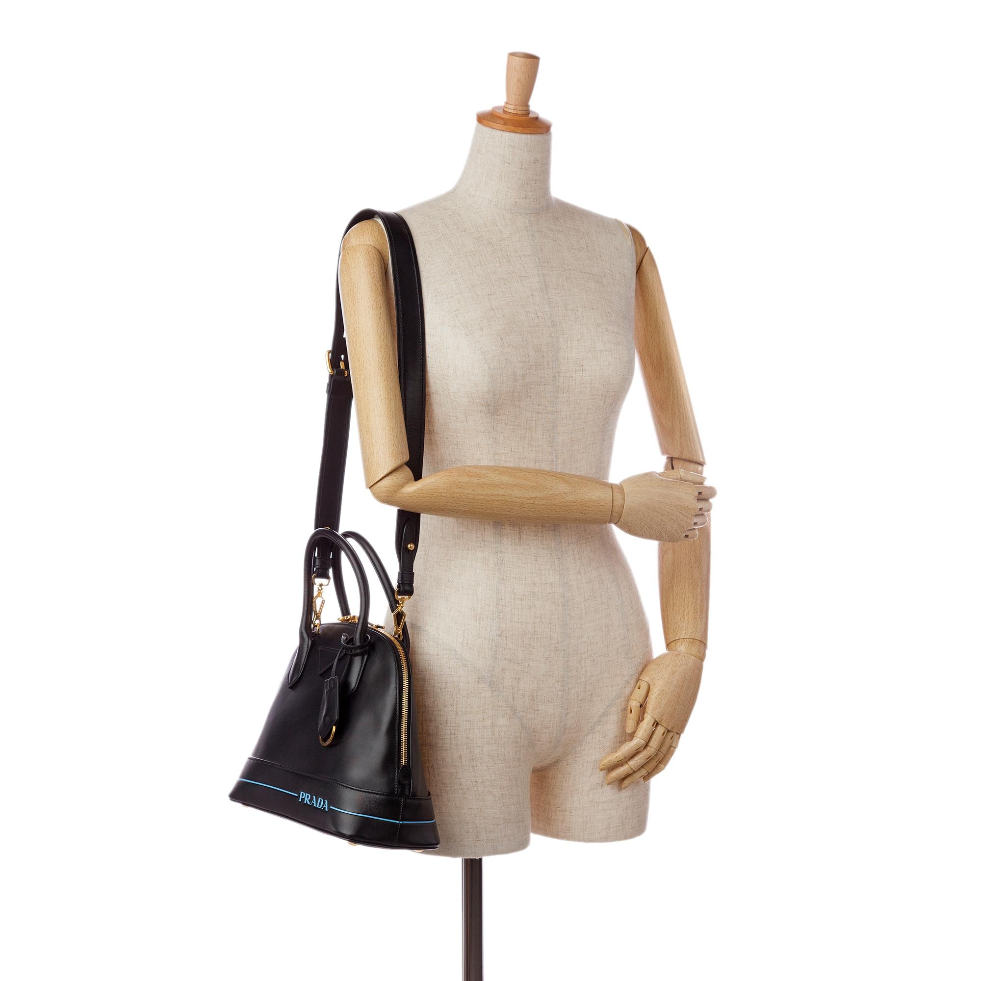 Prada City Calf Mirage Satchel (SHG-35846)