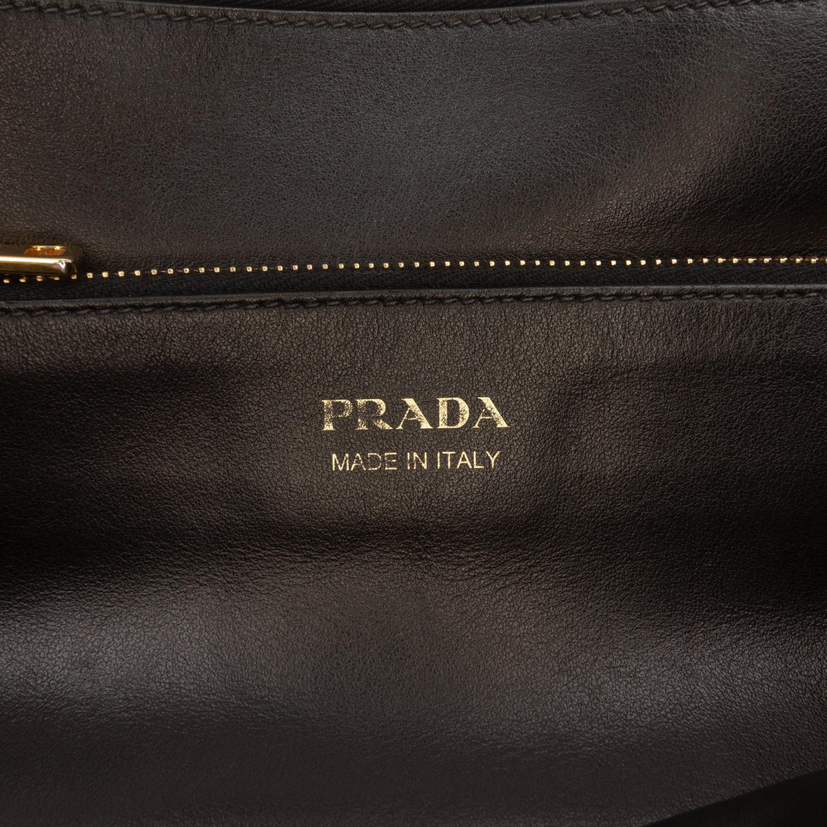 Prada City Calf Trimmed Saffiano Paradigme Bag