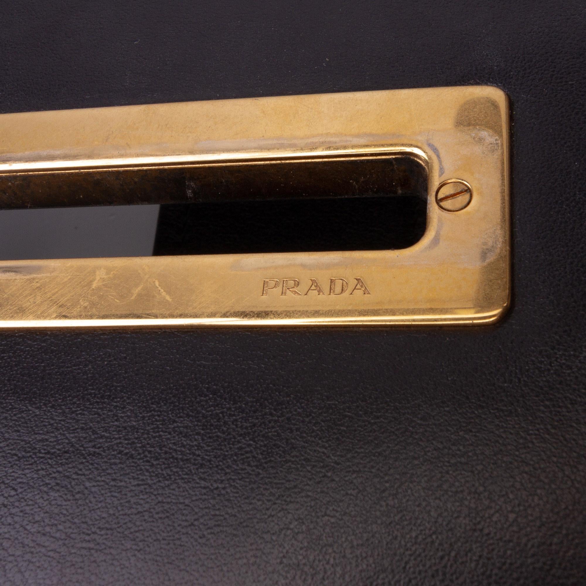 Prada City Calf and Velvet Pionniere Crossbody